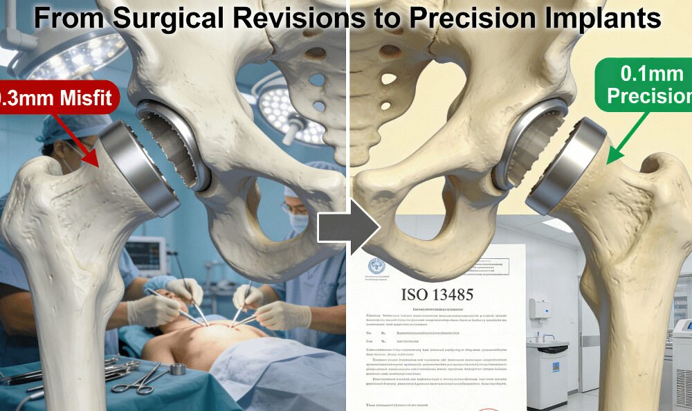 Avoid Costly Surgical Revisions with Precision 5-Axis Machined Medical Implants