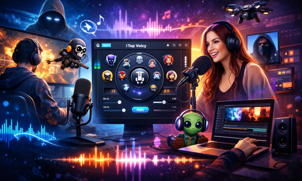 iTop Voicy Review: A Powerful Voice Changer for Creative and Secure Online Communication