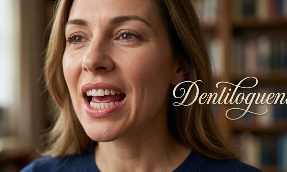 Dentiloquent