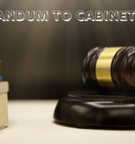 Memorandum to Cabinet