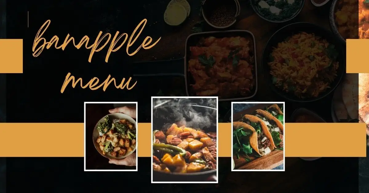 Banapple Menu