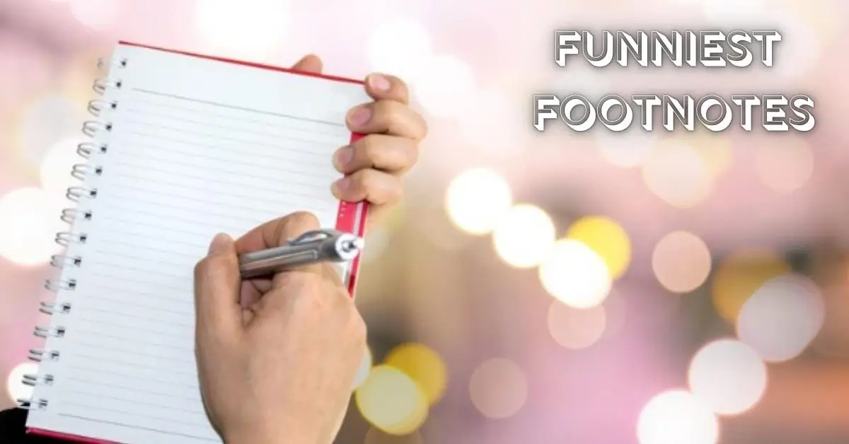 Funniest Footnotes