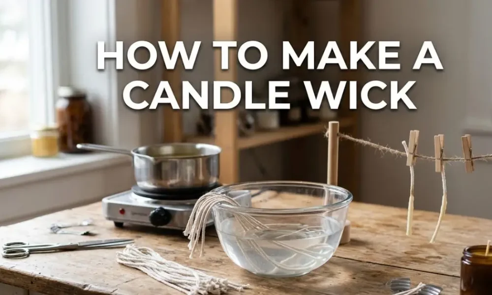 How to Make a Candle Wick: Easy Step-by-Step Guide at Home