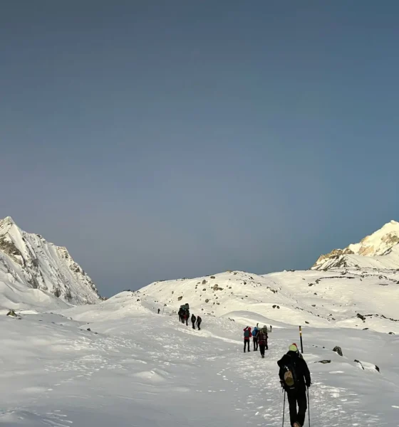 Overview of Manaslu Circuit Trek Route